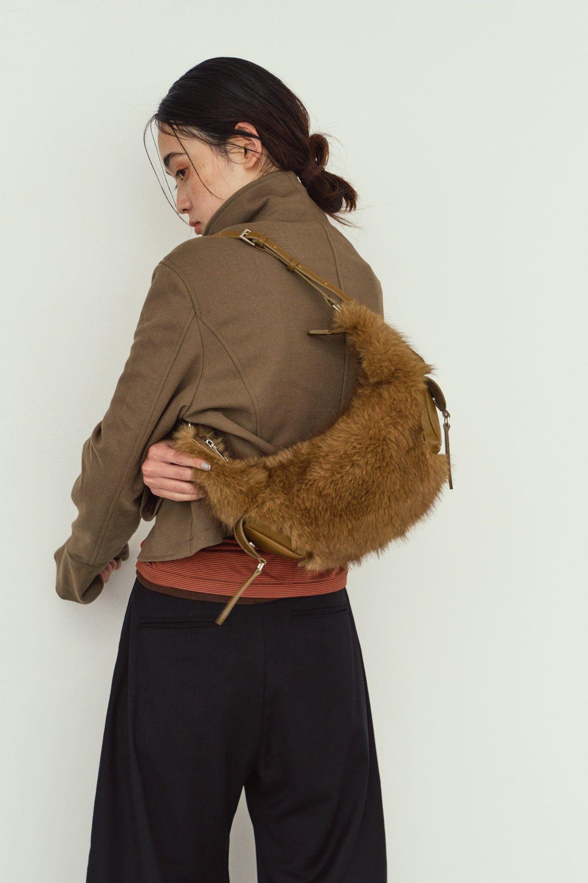ファーバッグ (キャメル) fur bag (Camel) / 26AW