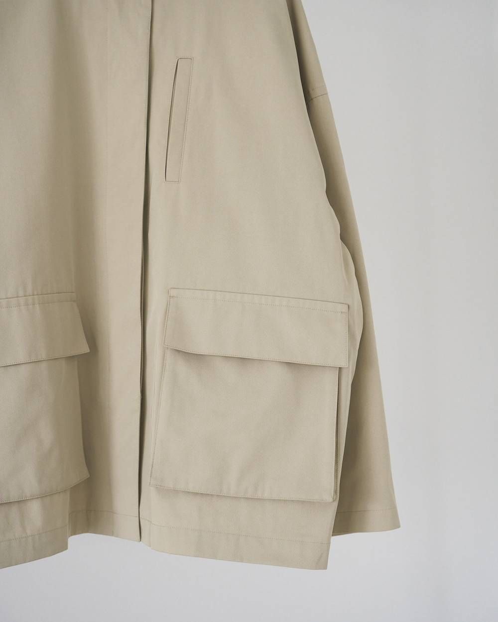 Over Half Coat (Ivory) / オーバーハーフコート (アイボリー) / 26SS