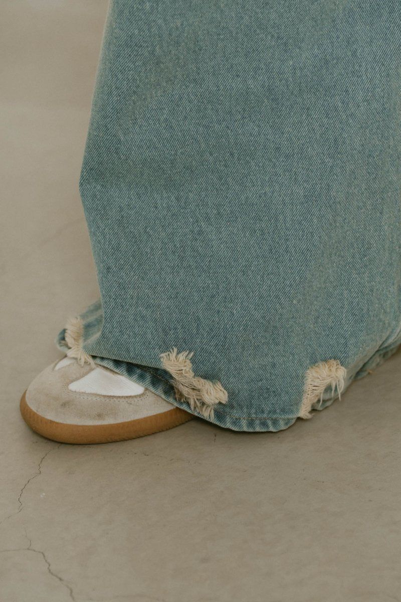 Knuth Marf - damage denim pants / ダメージ デニムパンツ