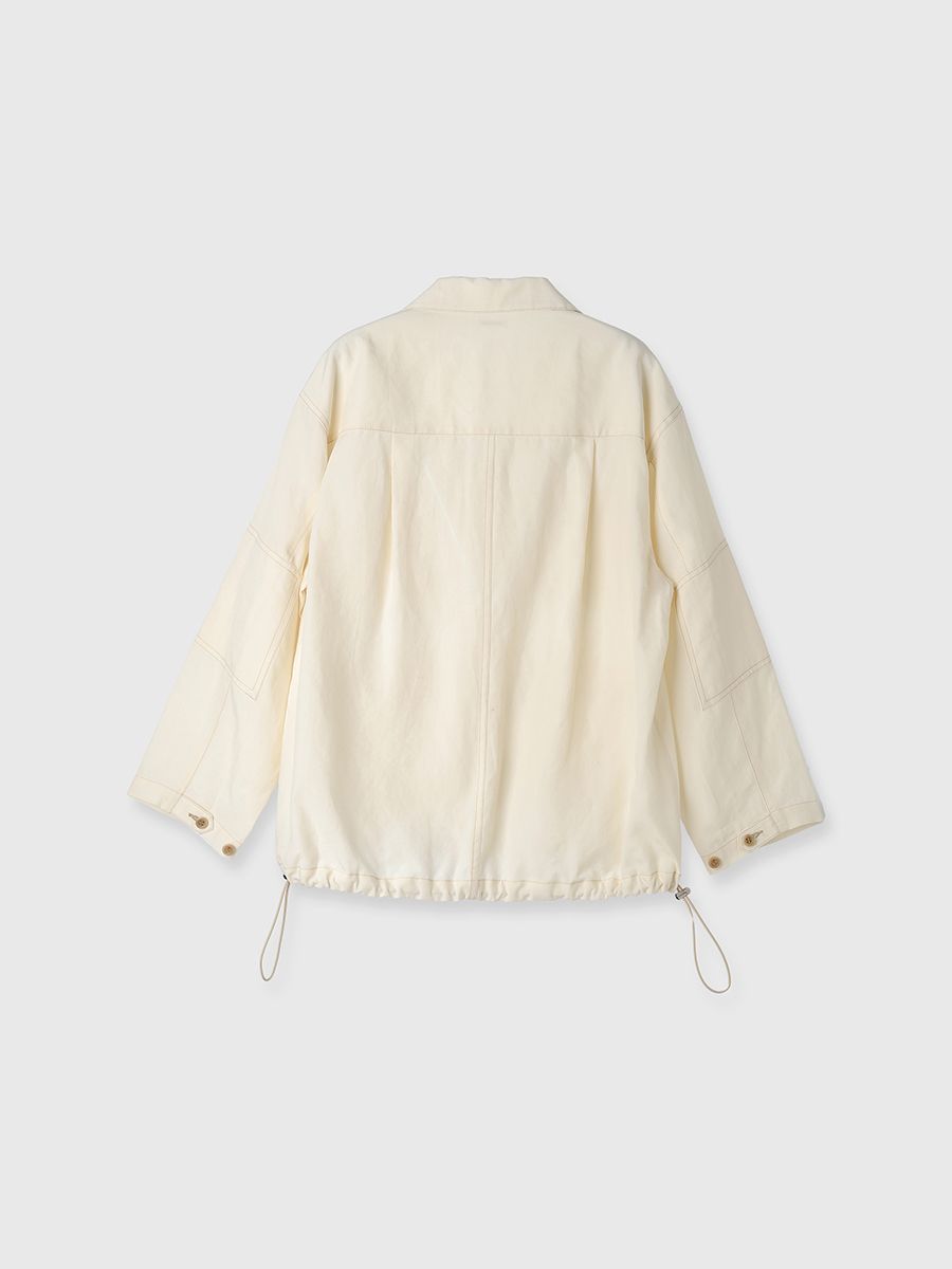【25SS】TENCEL BDU JACKET / テンセルBDUジャケット (アイボリー)
