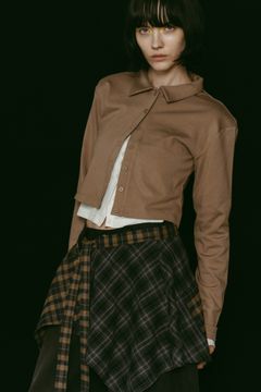 2piece polo tops / 2ピース ポロシャツ (ベージュ) / 25AW