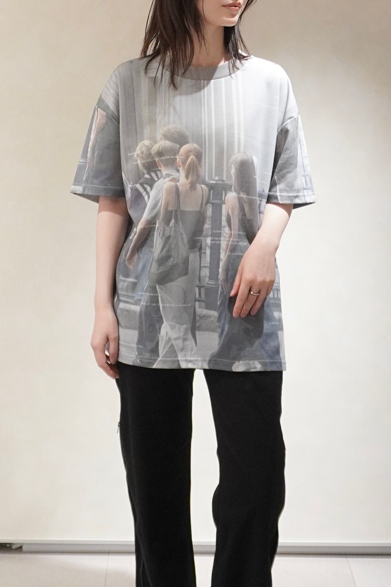 スクールグラフィック Tシャツ (ガールズ) school graphic tee(unisex) (Girls) /  26SS