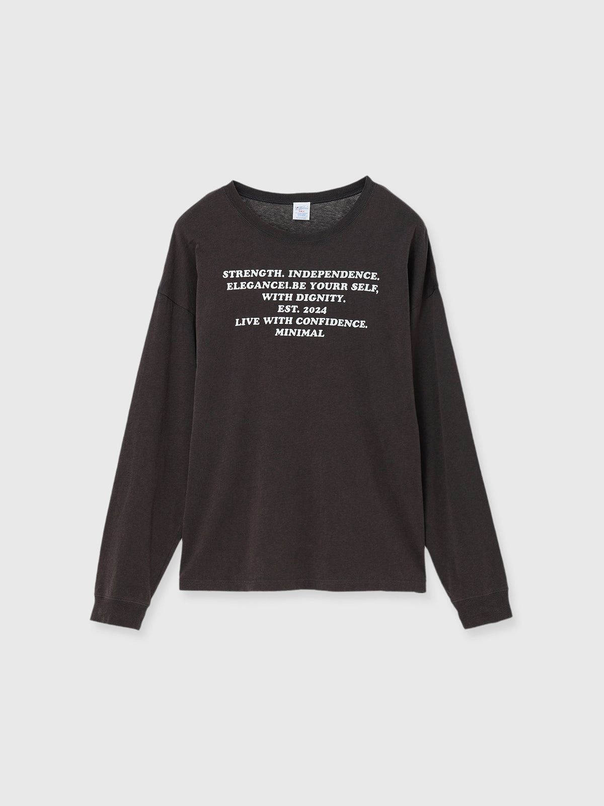 パーマネント ロングスリーブ Tシャツ (STRENGTH) PARMANENT L/S TEE /  26AW