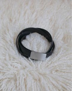 リバーシブルベルト (シルバー) Reversible Thin Belt (Silver) / 26AW 【6月29日まで期間限定予約】