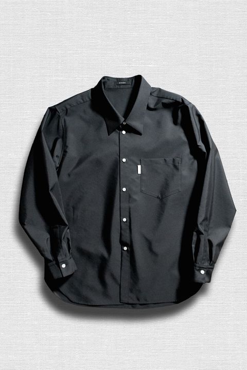 【メンズ】DOUBLE CLOTH SHIRT / ダブルクロスシャツ (ブラック)