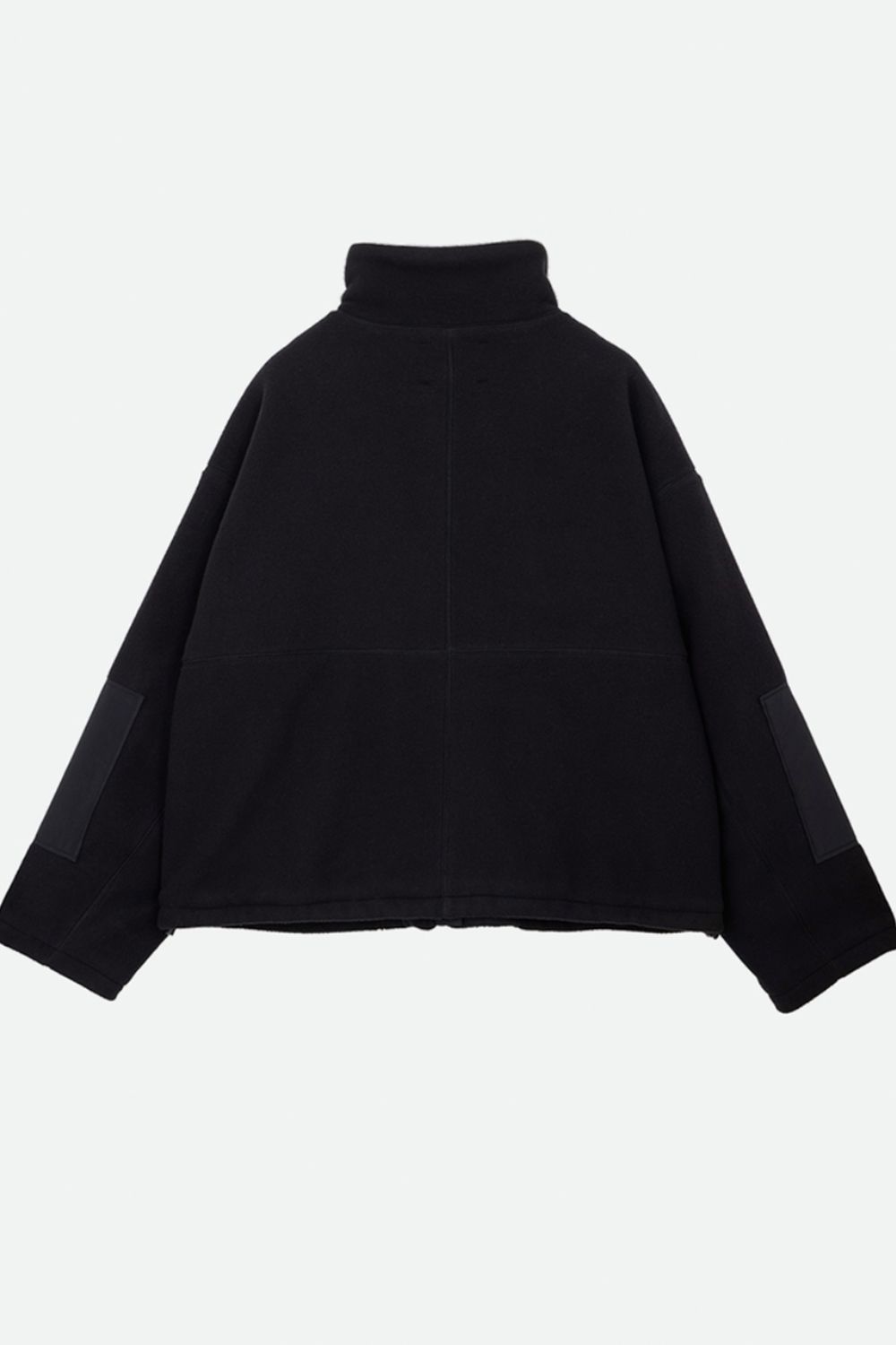 NOUNLESS OVER FLEECE JACKET (NOIR) / オーバーフリースジャケット ノワール