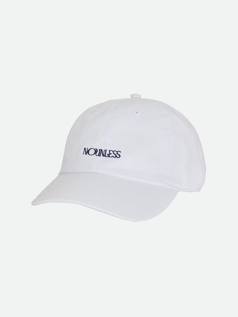 NOUNLESS LOGO CAP / ナウンレスロゴ キャップ (ミルク)