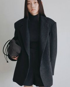 ヘリンボーン ウール ジャケット (チャコールグレー) Herringbone Wool Jacket (Cgray) /  26AW