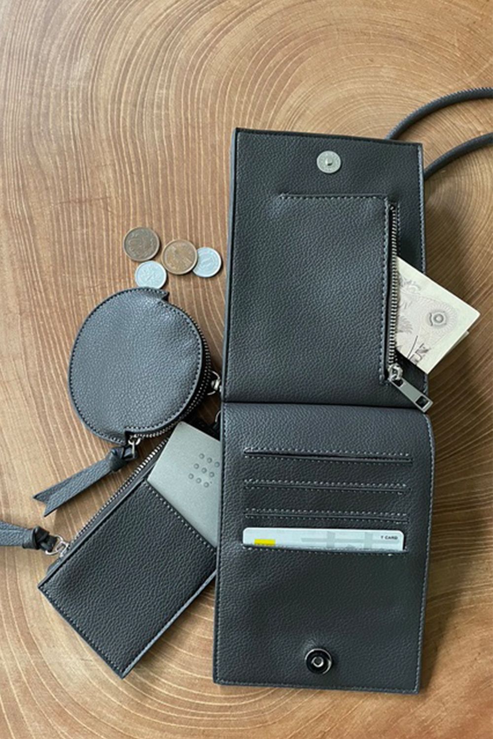 CASA FLINE - RECYCLING LEATHER MULTI MOBILE POUCH