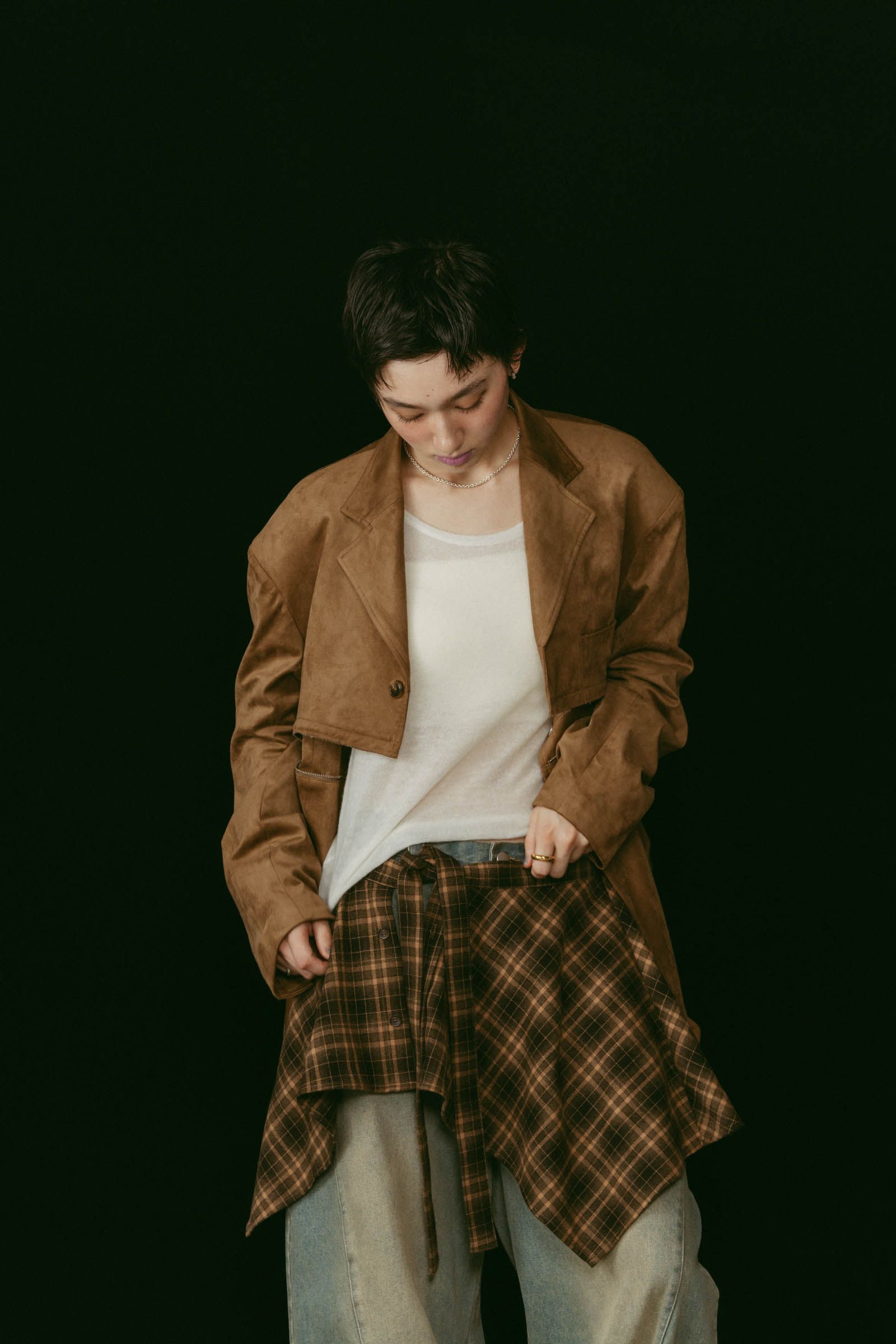custom dad jacket / カスタムダッドジャケット (キャメル) / 25AW