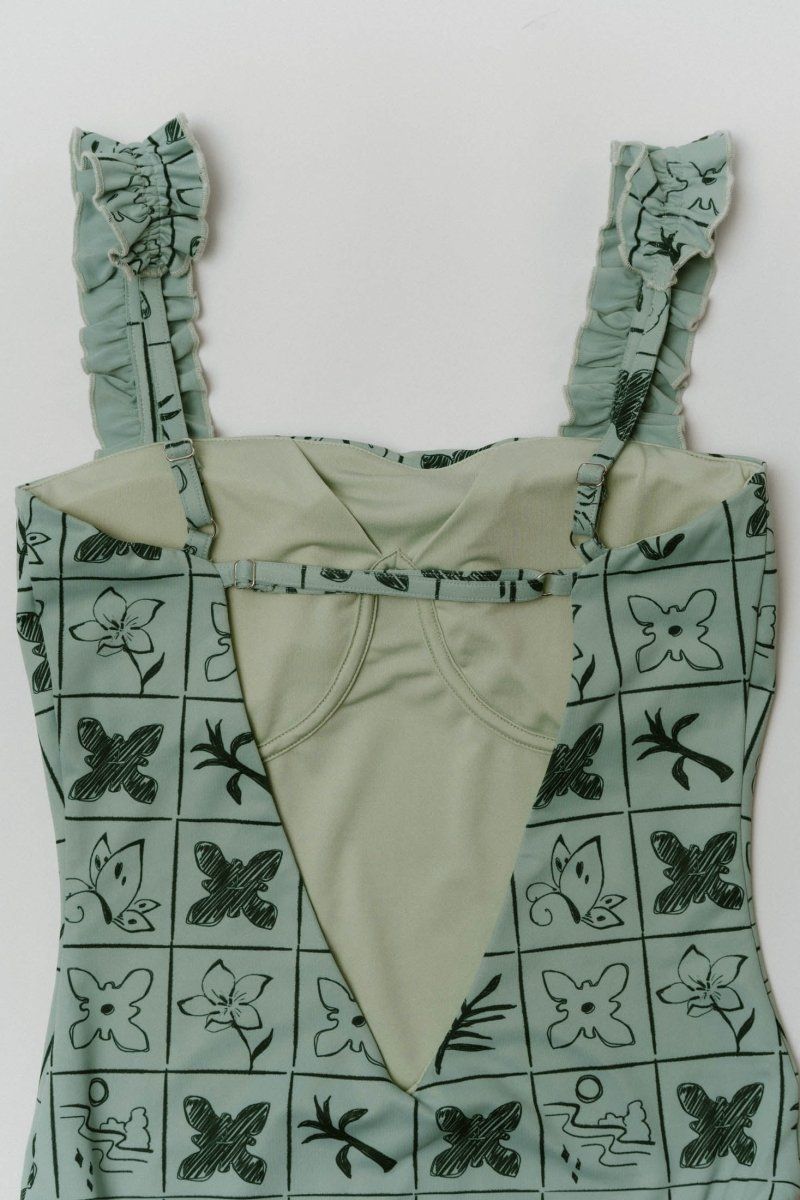 水着・ラッシュガード Knuth Marf flower paint swimwe Knuth Marf flower paint swimwe 水着・ラッシュガード