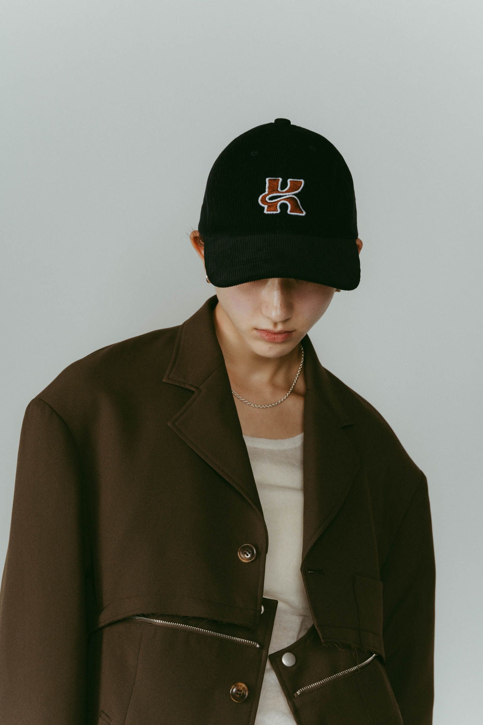corduroy cap / コーデュロイキャップ (ネイビー) / 25AW