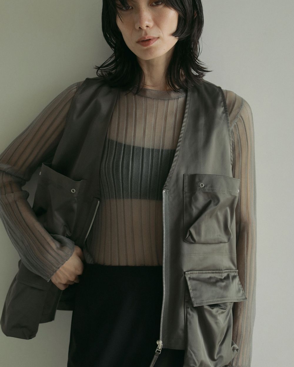 Cupin Tube Bratop (Black) / カップインチューブブラトップ (ブラック) / 26SS