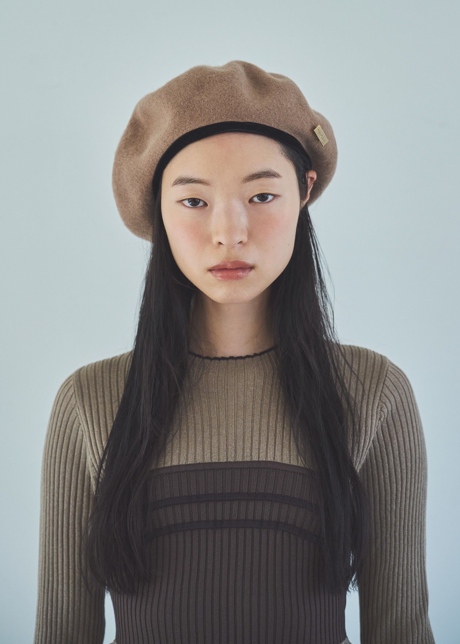 【MAISON Birth × WILLFULLY】VELWOOL LIGHT BERET / ベルウールライトベレー帽 (ベージュ) / 25AW /
