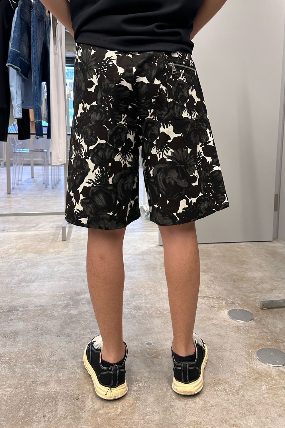 N°21 - FLORAL DESIGN SHORT PANTS / フローラルデザイン N°21 - FLORAL DESIGN SHORT PANTS / フローラルデザイン