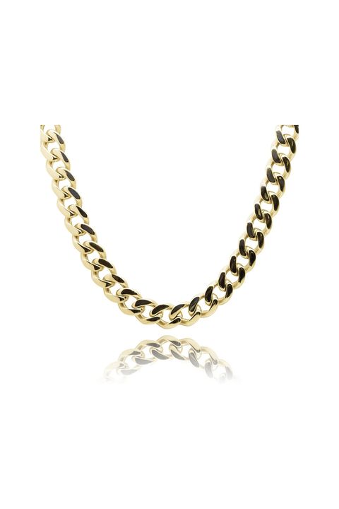 CURB CHAIN NECKLACE / カーブ チェーン ネックレス  STERLING SILVER 925 (ゴールドベルメイユ)