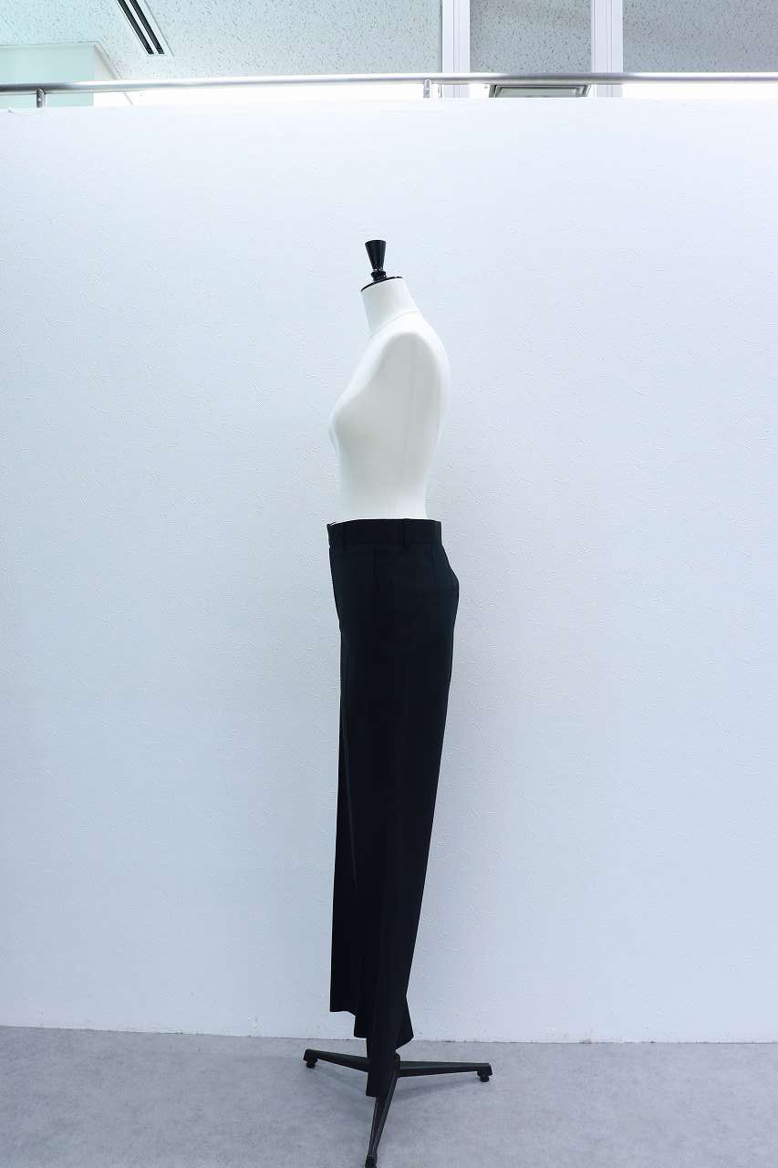 ベーシックフレアパンツ (ブラック) Basic Flare Pants (Black) /  26AW