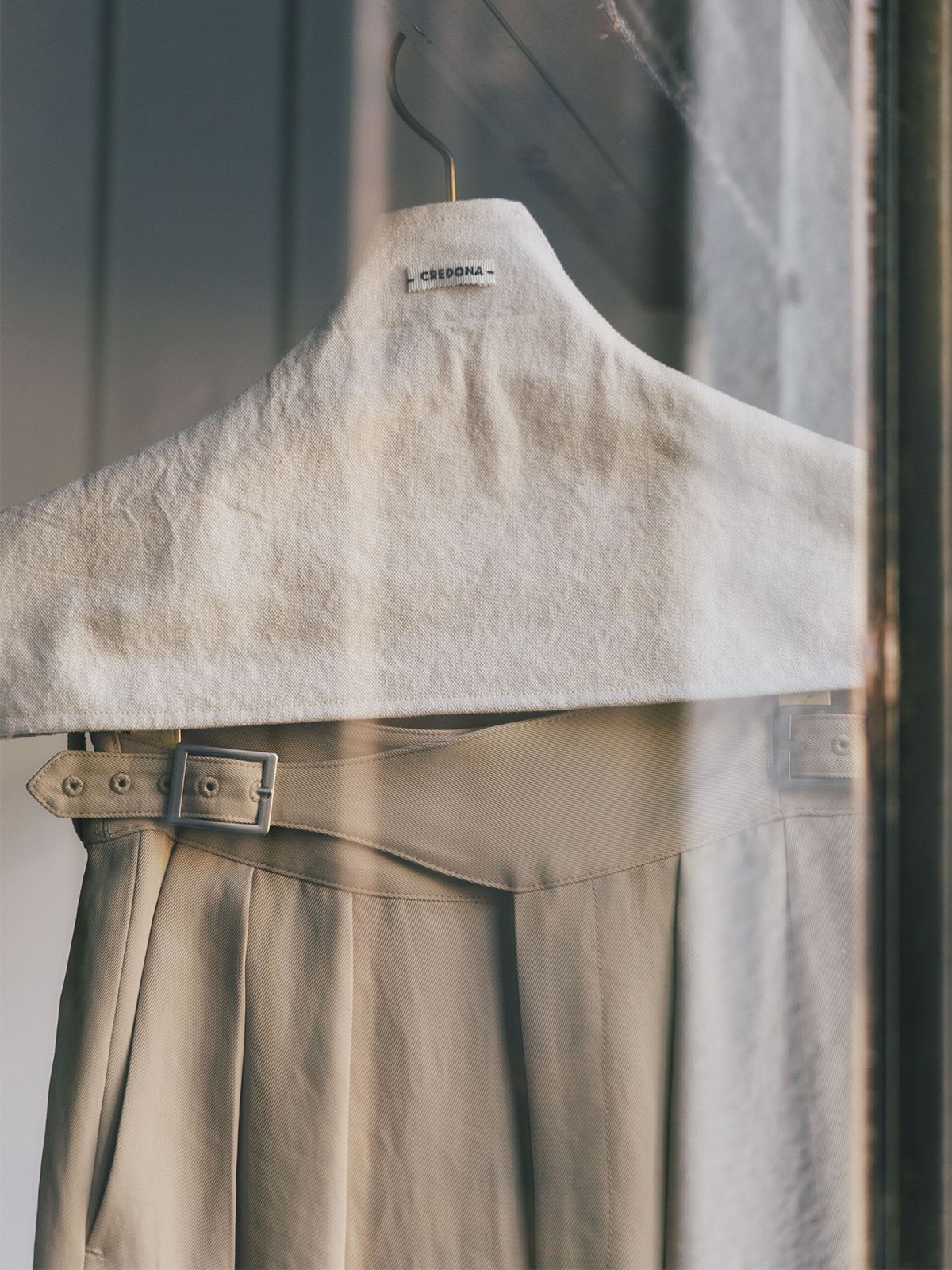 【25SS】ACETATE GURKHA PANTS / アセテート グルカパンツ (ベージュ)