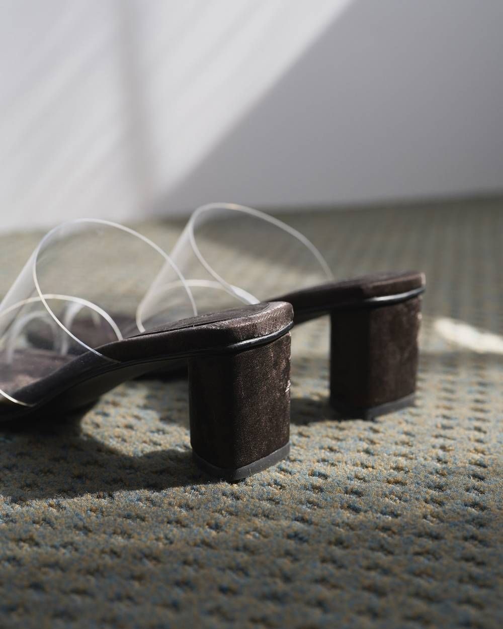 Square Clear Sandals (Clear) / スクエア クリアサンダル (クリア) / 26SS