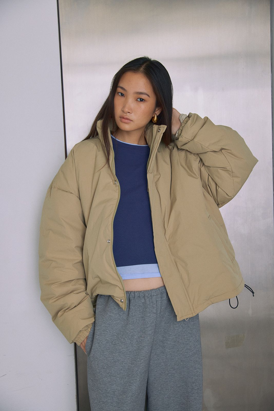 マシュマロダウン (ベージュ) Marshmallow Down (Beige) / 26AW