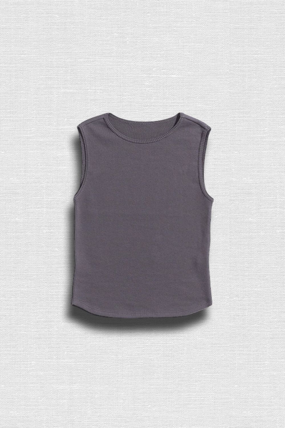 BASIC TANK TOP (チャコール)