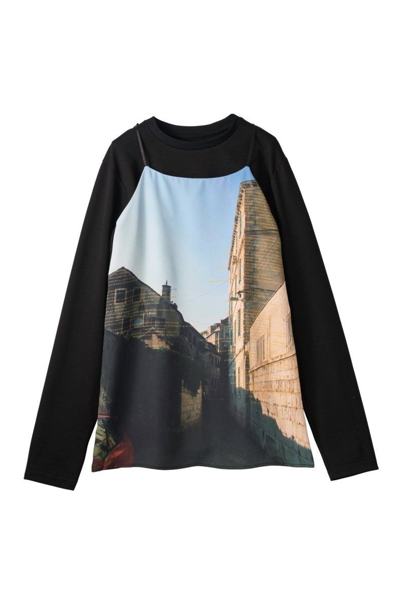 scenery print mini one piece (croatia) / 風景プリントミニワンピース (クロアチア) / 26SS