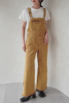 VINTAGE LIKE DENIM OVERALL / ヴィンテージライクデニムオーバーオール (コーク)
