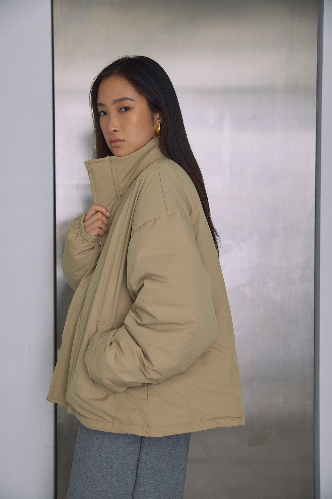 マシュマロダウン (ベージュ) Marshmallow Down (Beige) / 26AW