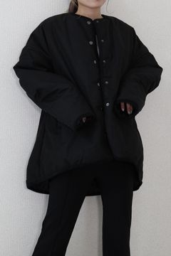 CORDUROY PIPING TENT BLOUSON / コーデュロイパイピングテントブルゾン (ブラック)