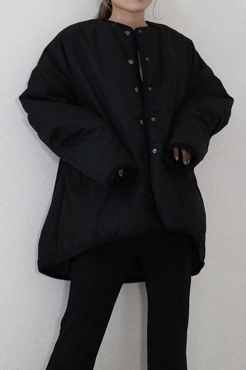 CORDUROY PIPING TENT BLOUSON / コーデュロイパイピングテントブルゾン (ブラック)