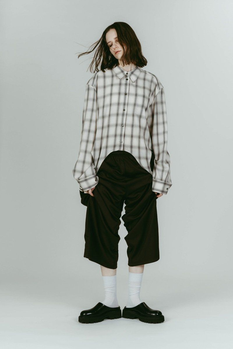 embroidered long socks (White) / ロゴ刺繍 ロングソックス (ホワイト) / 26SS