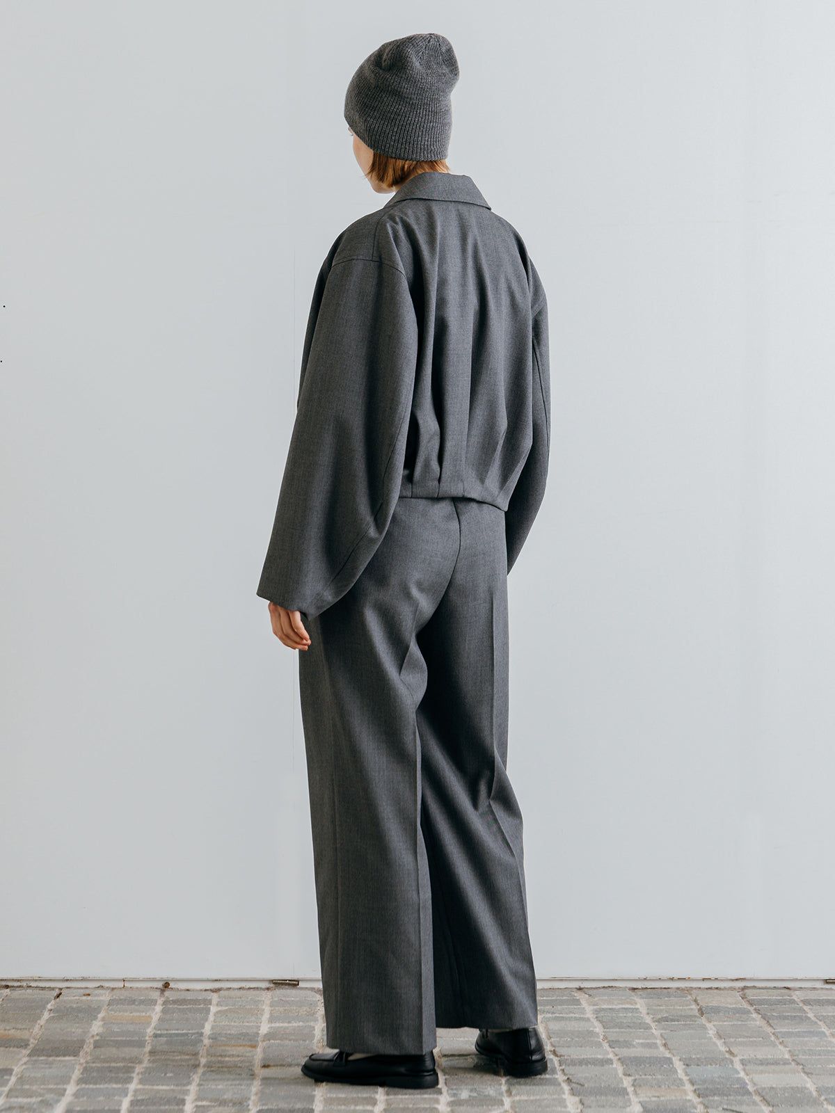 ICHIGUN TUCK JACKET / イチグン タックジャケット (Gray) / 26SS