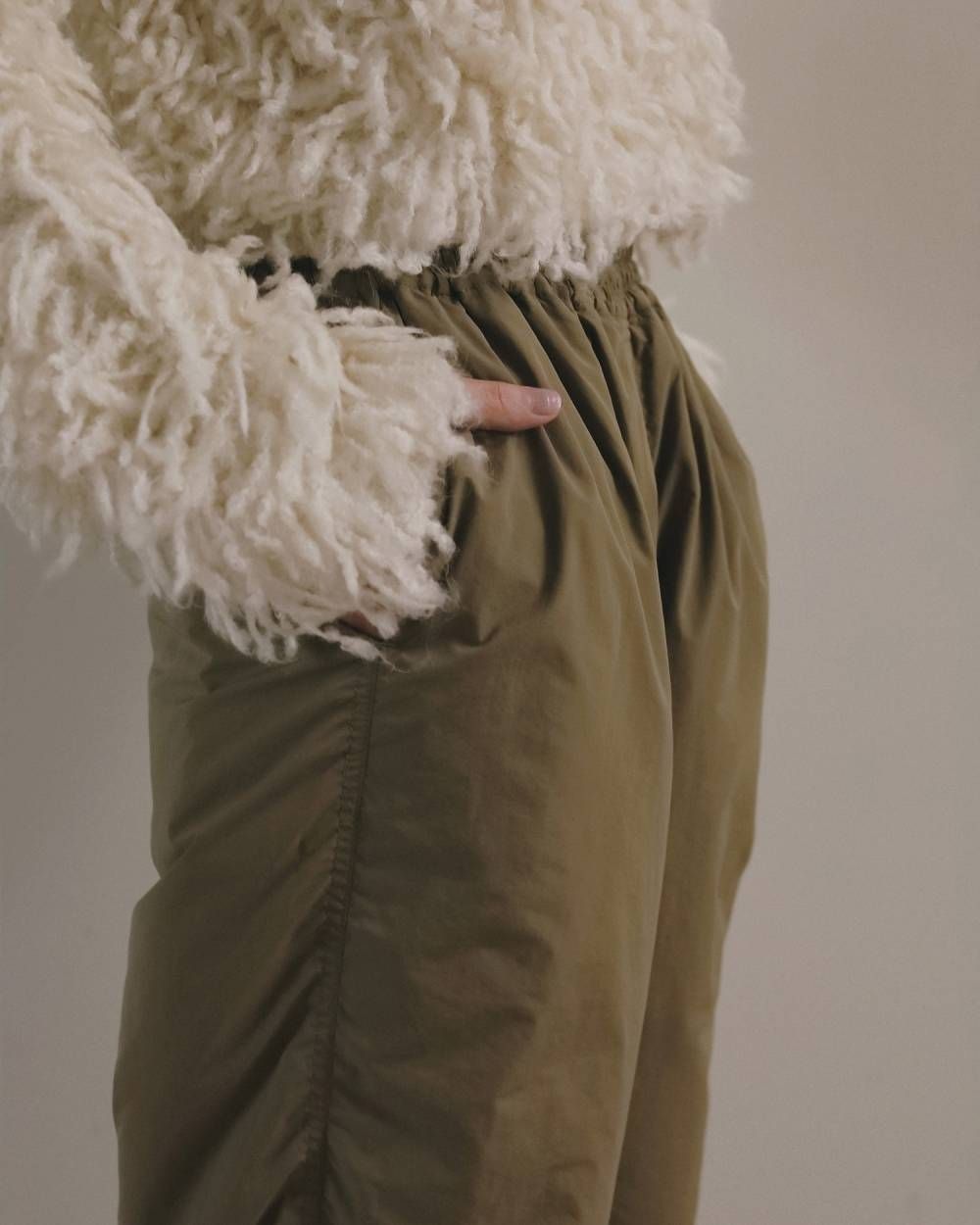 リバーシブル パッディングパンツ (チャコールグレー) Reversible Padding Pants (Charcoal gray) / 26AW 【6月29日まで期間限定予約】