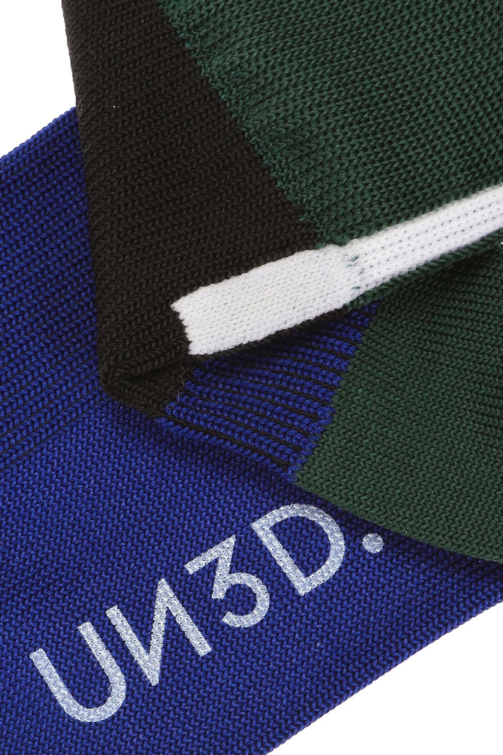 UN3D. - BACK LINE COLOR BLOCK SOCKS / バックラインカラー