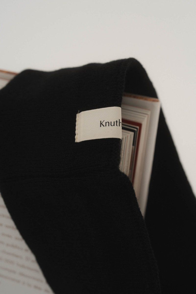 knit hair band / ニットヘアバンド (ブラック)