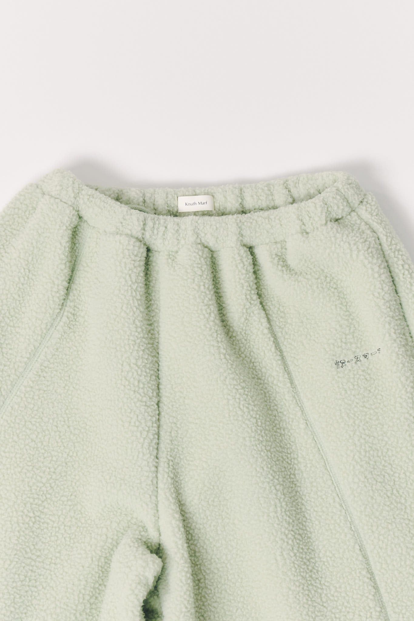 ボアパンツ (ミント) switching boa pants(unisex) (Mint) / 26AW