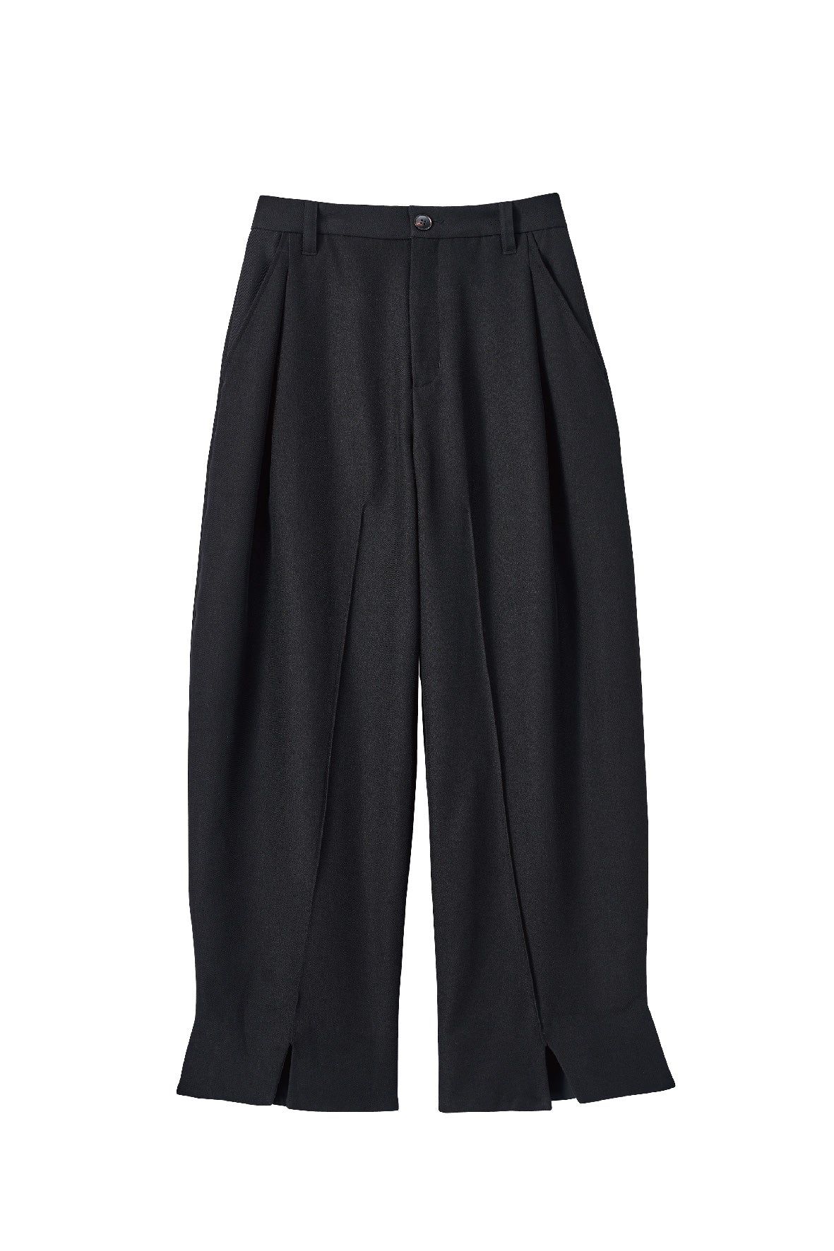 front slit pants(unisex) / フロントスリットパンツ (ブラック) / 25AW