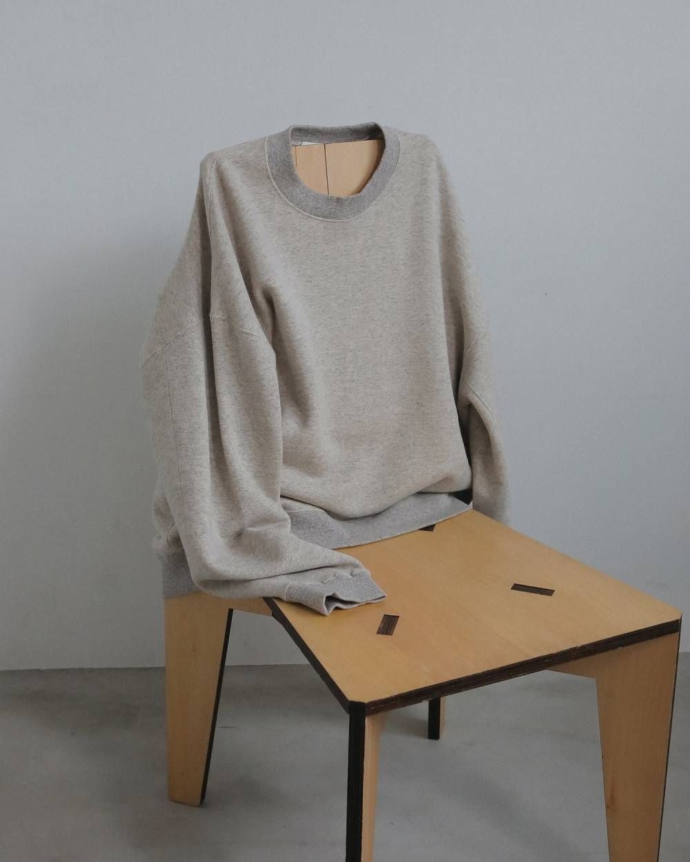 ソフトスウェットトップス (グレー) Soft Sweat Tops (Gray) / 26AW 【6月29日まで期間限定予約】