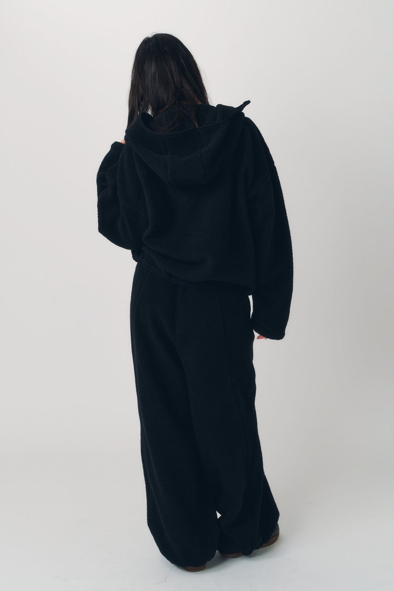 ボアパンツ (ブラック) switching boa pants(unisex) (Black) / 26AW