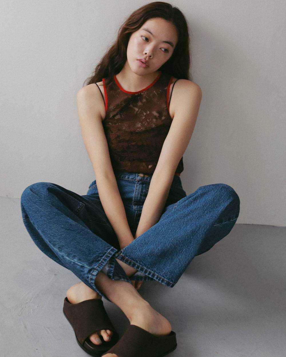 ヴィンテージ ルーズデニム (ブルー) Vintage Loose Denim (Blue) / 27SS