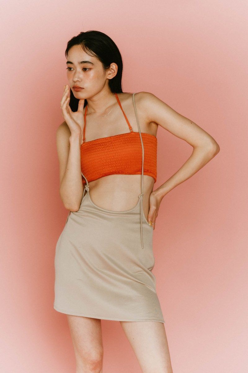 Knuthmarf 水着 Knuth Marf - suspender swim wear / サスペンダー スイムウェア