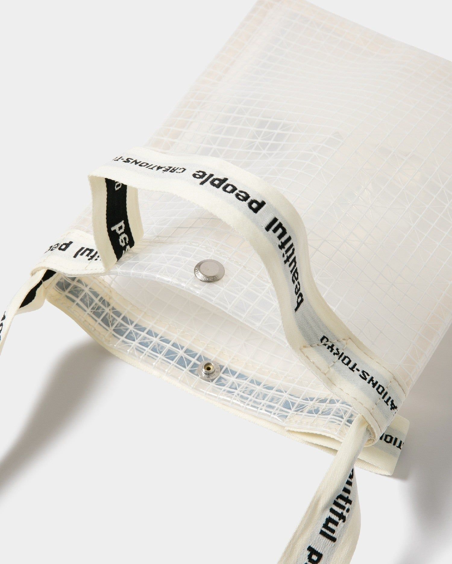 Vinyl logo tape Sacoche bag / ビニールロゴテープ サコッシュバッグ (クリア)