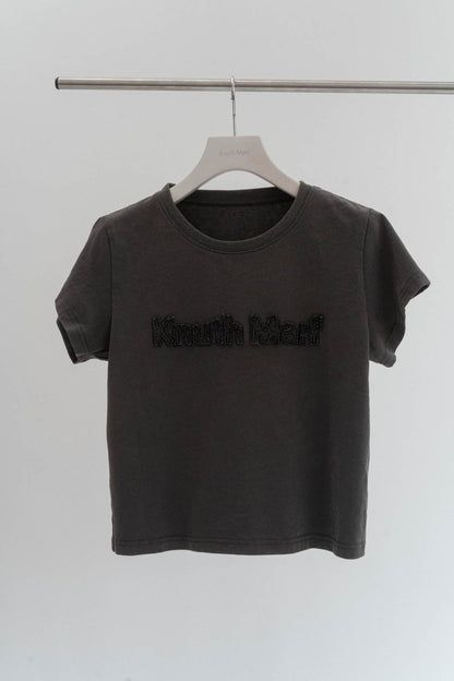 vintage mini T shirt / ヴィンテージミニTシャツ (チャコール)