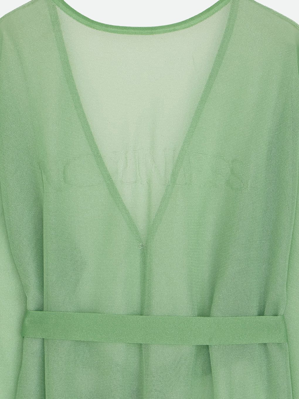 NL SHEER KNIT CARDIGAN / シアーニットカーディガン (ミント)