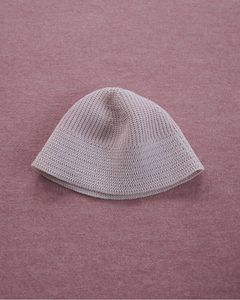 リネンニット バケットハット (ピンク) Linenknit Bucket Hat (Pink) / 27SS