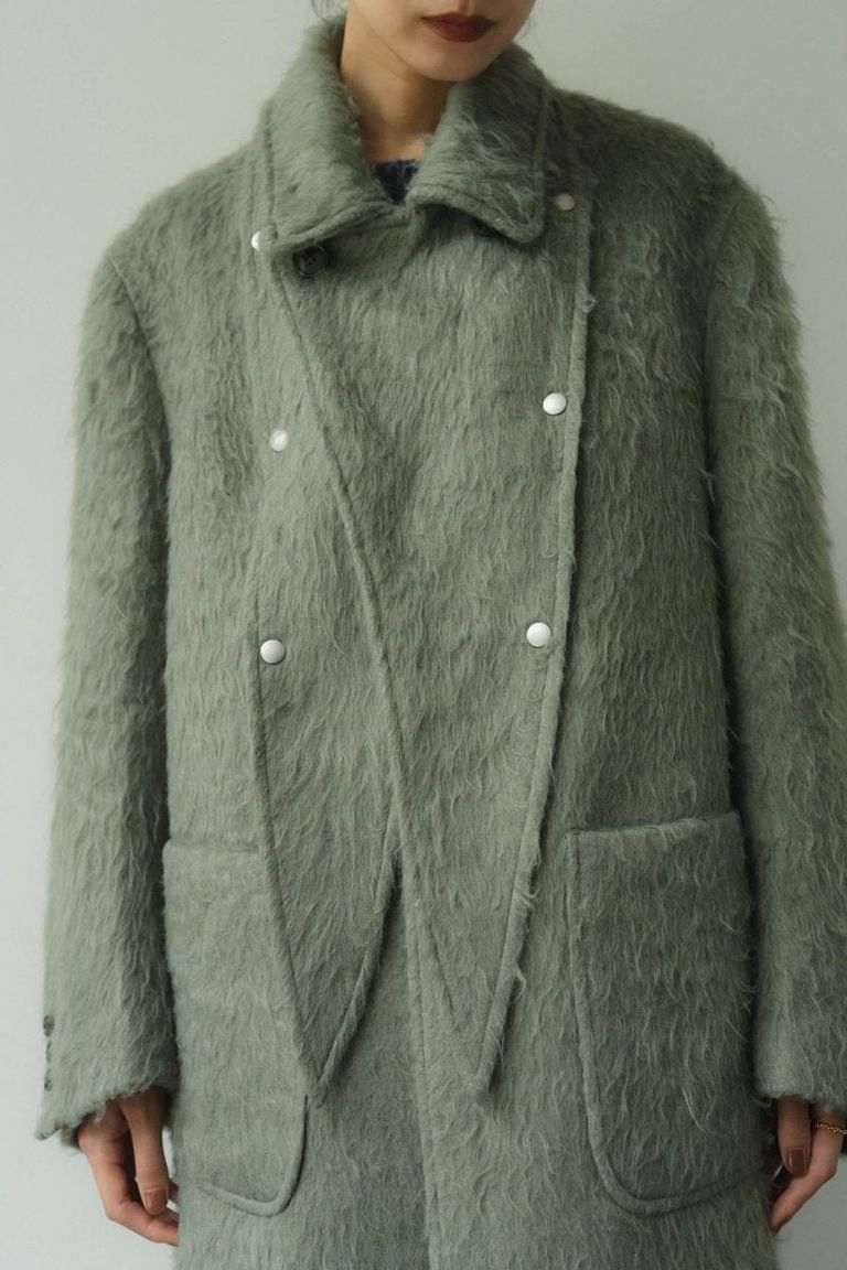Knuth Marf - 【残り1点】2way accent collar long coat / アクセント 