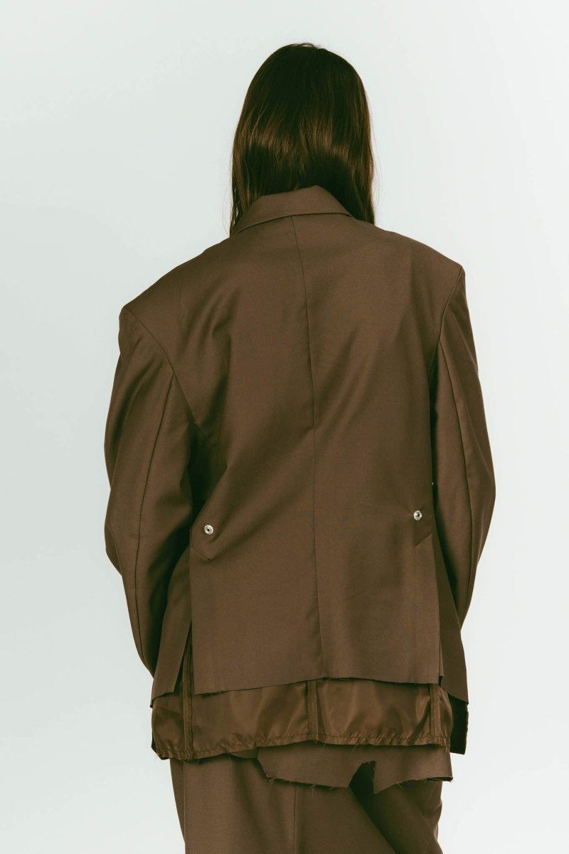 vintage tailored jacket (Brown) / ヴィンテージ テーラードジャケット (ブラウン) / 26SS