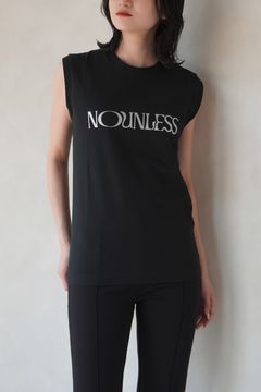 【数量限定】NOUNLESS BOTANICAL DYE TANK TOP / ブランドロゴ ボタニカルダイ タンクトップ (ログウッド)