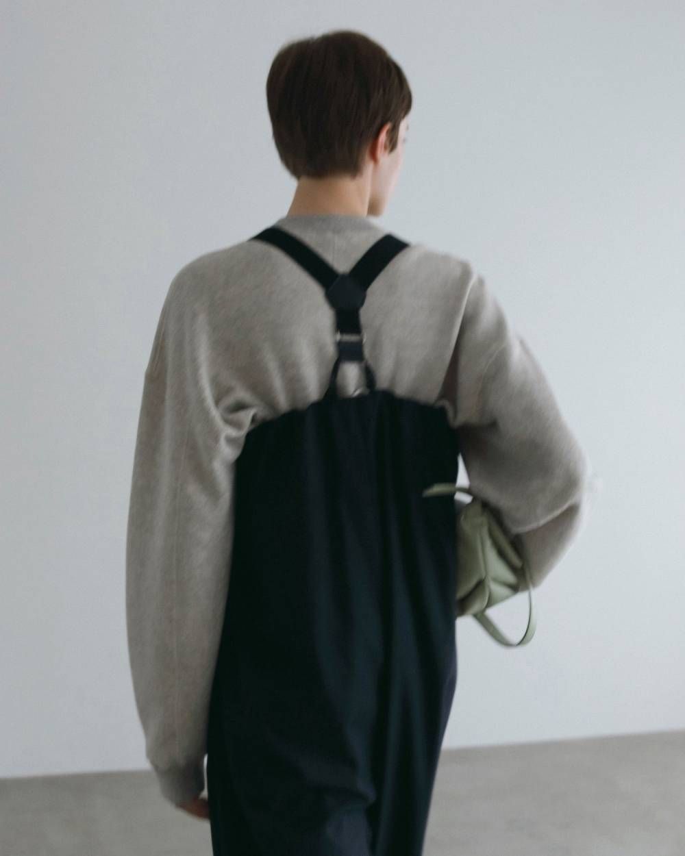 ストライプ ベアトップコンビネーション (ネイビー) Stripe Baretop Combinaison (ネイビー) / 26AW 【6月29日まで期間限定予約】