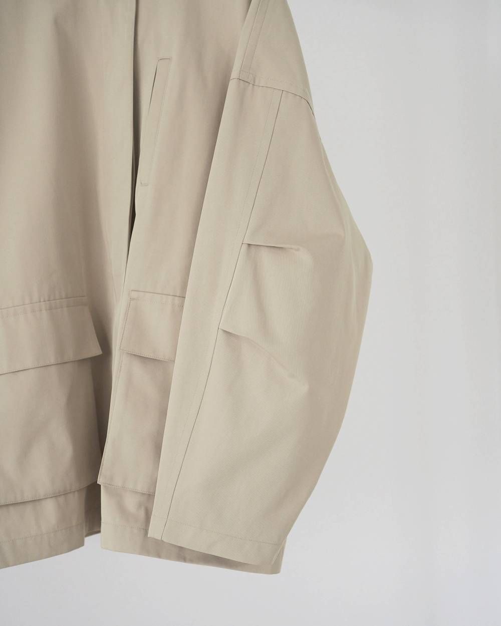 Over Half Coat (Ivory) / オーバーハーフコート (アイボリー) / 26SS